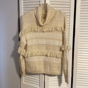 H&M Fringe Sweater